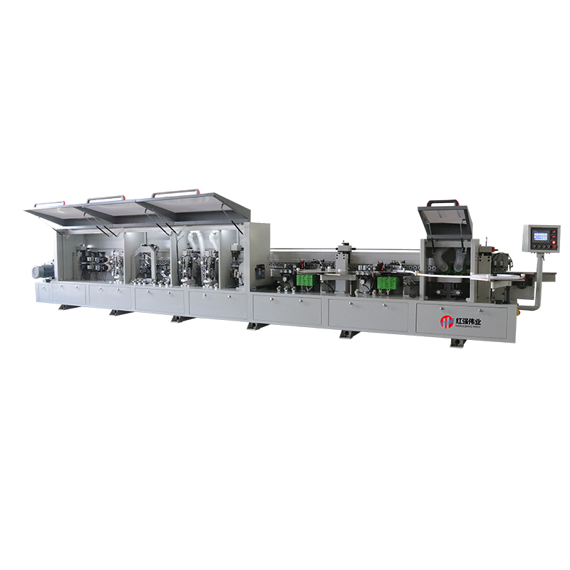Double glue pot edge banding machine 